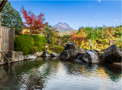 ゆふいん山水館(露天風呂)